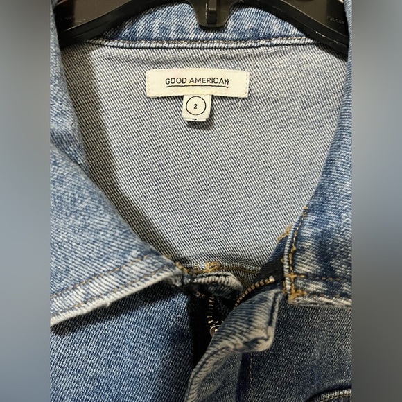 Good American Fit For Success Denim Jumpsuit Size M - Picture 12 of 15